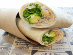 Wrap au thon avocat