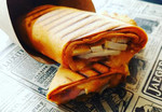 Wrap chaud bacon Poulet cheddar