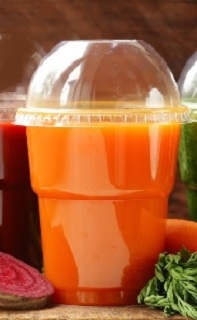 Smoothies Orange carottes citron